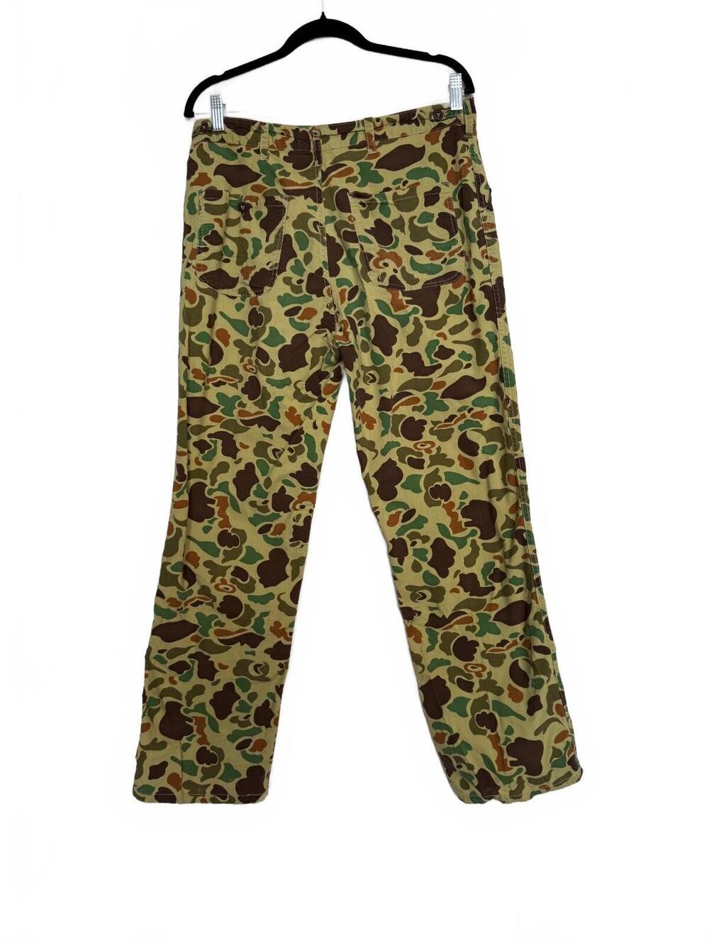 Vintage Soft Grunge Camouflage Pants